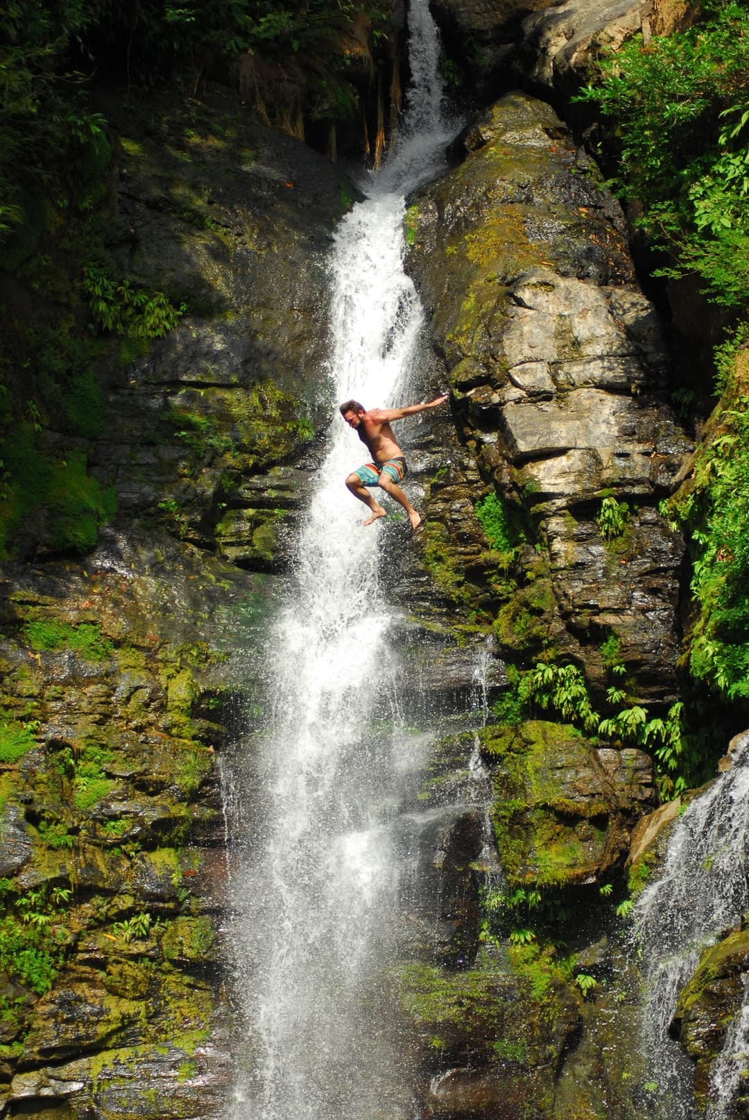 Waterfall Jumping & Swimming